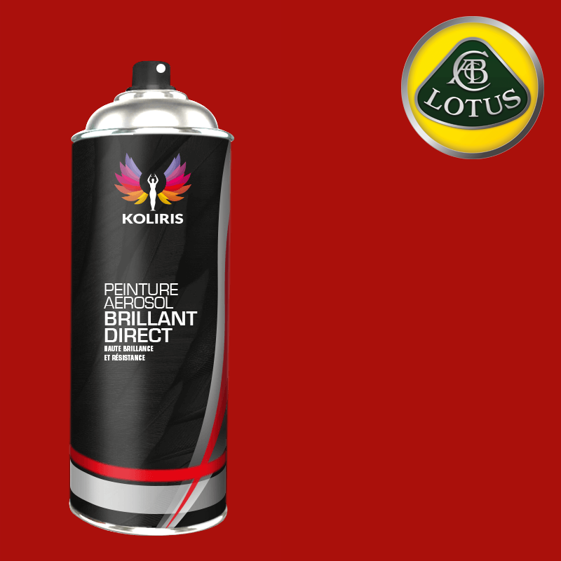 Bombe de peinture voiture 1K brillant Lotus 400ml - Carenciel.pro