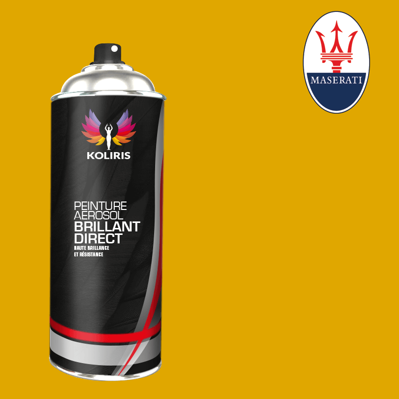Bombe de peinture voiture 1K brillant Maserati 400ml - Carenciel Pro