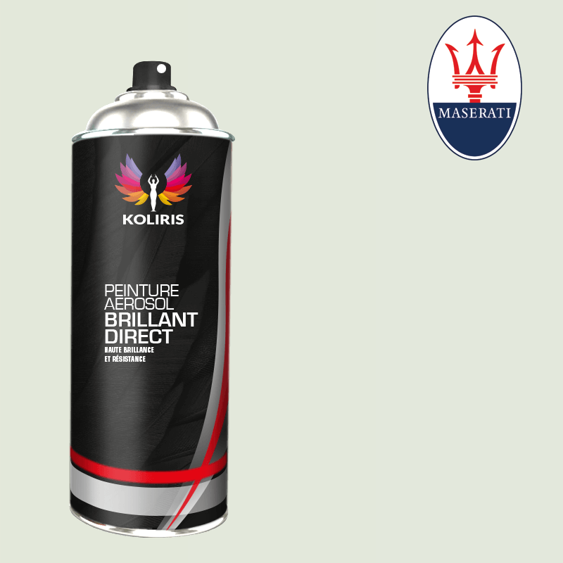 Bombe de peinture voiture 1K brillant Maserati 400ml - Carenciel Pro