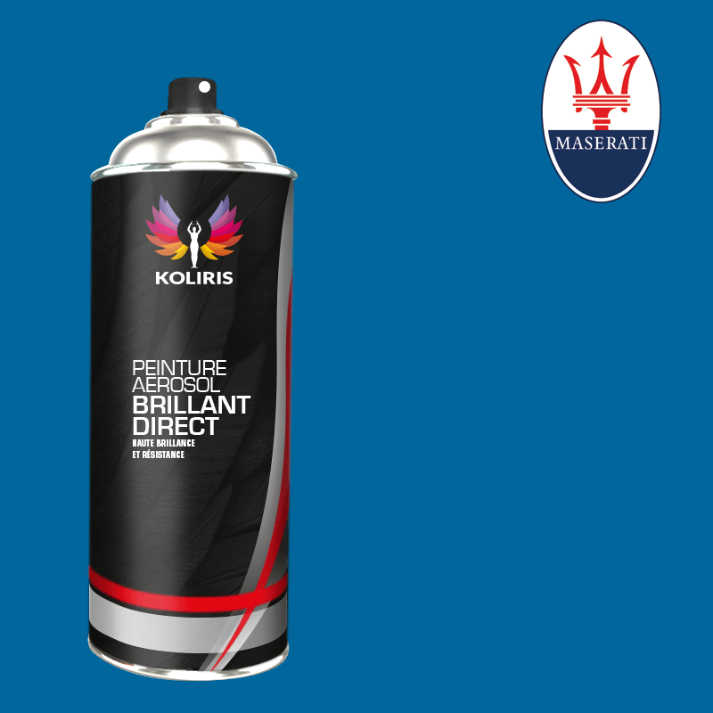 Bombe de peinture voiture 1K brillant Maserati 400ml - Carenciel Pro