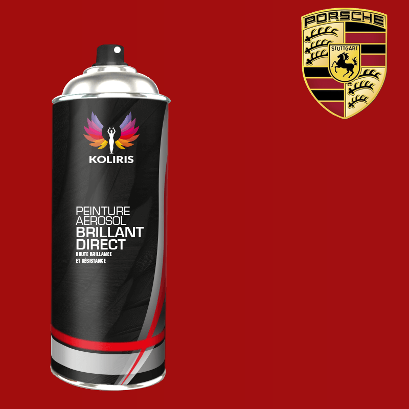 Bombe de peinture voiture 1K brillant Porsche - Koliris
