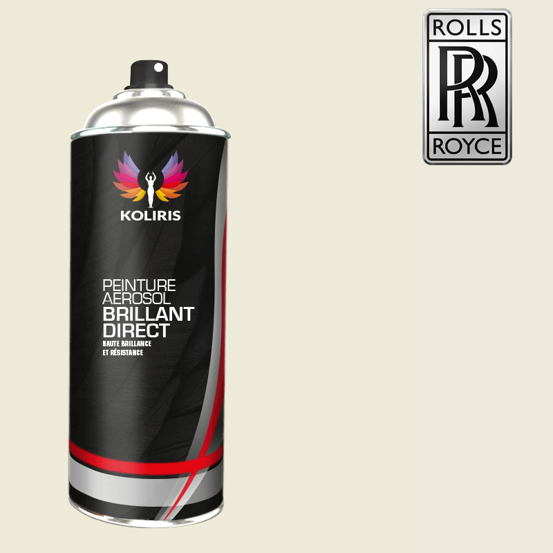 Bombe de peinture pour voiture Rolls Royce