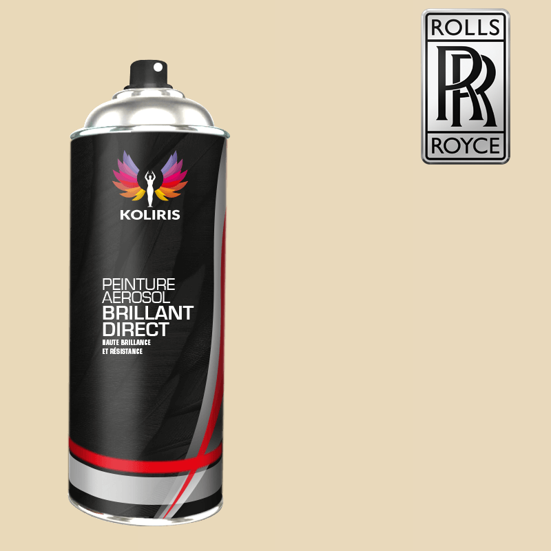 Bombe de peinture pour voiture Rolls Royce