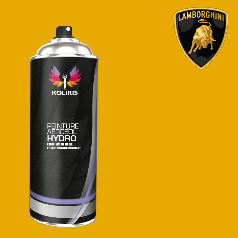 Bombe de peinture voiture Lamborghini 400ml - Koliris