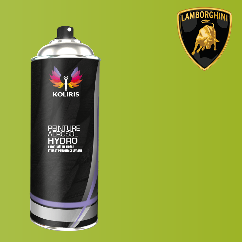 Bombe de peinture voiture Lamborghini 400ml - Koliris