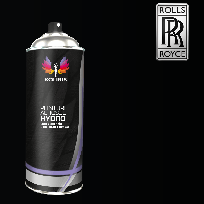 Bombe de peinture voiture hydro Rolls Royce