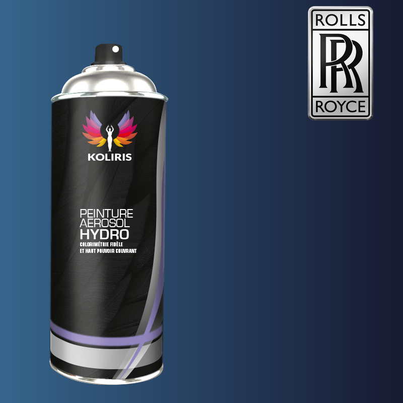 Bombe de peinture voiture hydro Rolls Royce