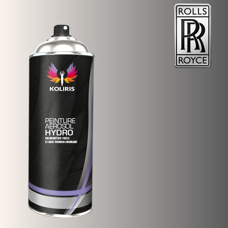 Bombe de peinture voiture hydro Rolls Royce