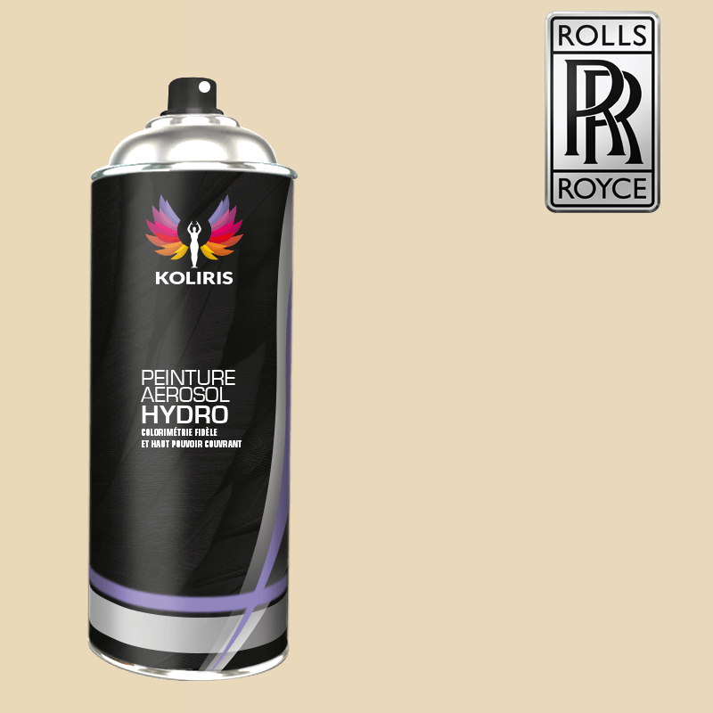 Bombe de peinture voiture hydro Rolls Royce