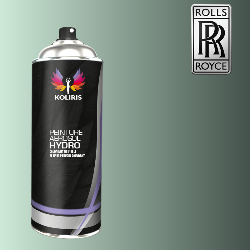 Bombe de peinture voiture hydro Rolls Royce