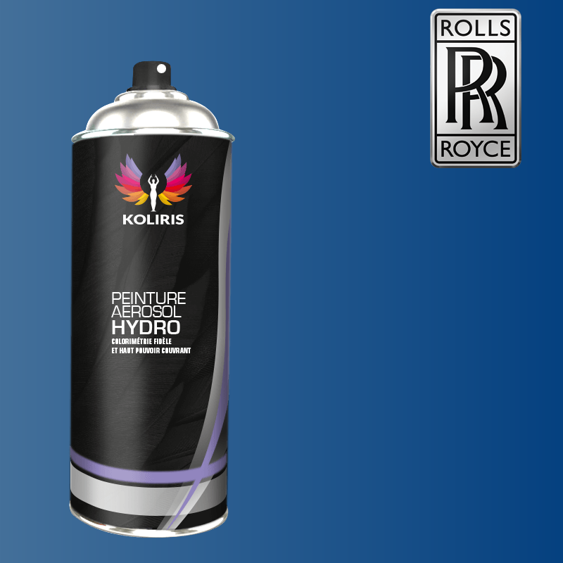 Bombe de peinture voiture hydro Rolls Royce