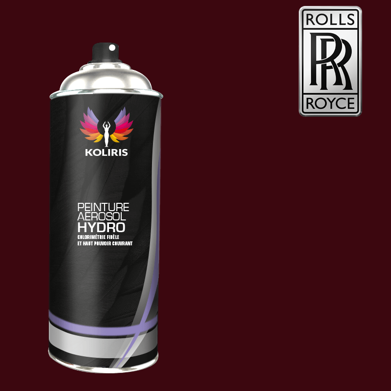 Bombe de peinture voiture hydro Rolls Royce