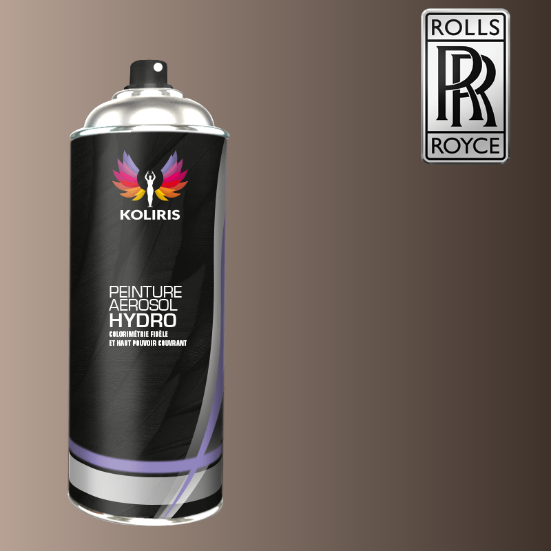 Bombe de peinture voiture hydro Rolls Royce