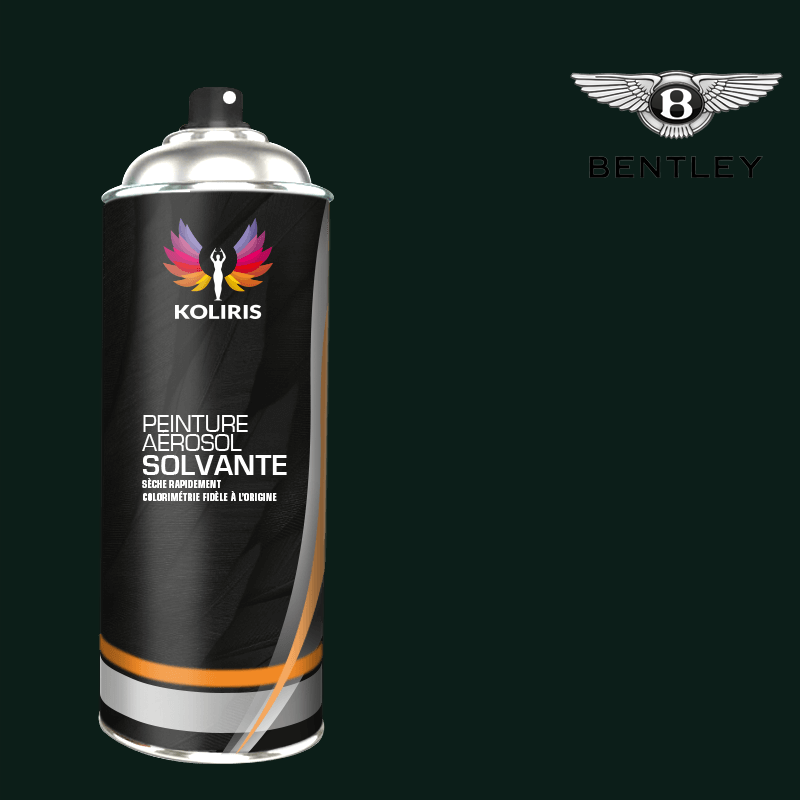 Bombe de peinture voiture solvant Bentley 400ml - Koliris