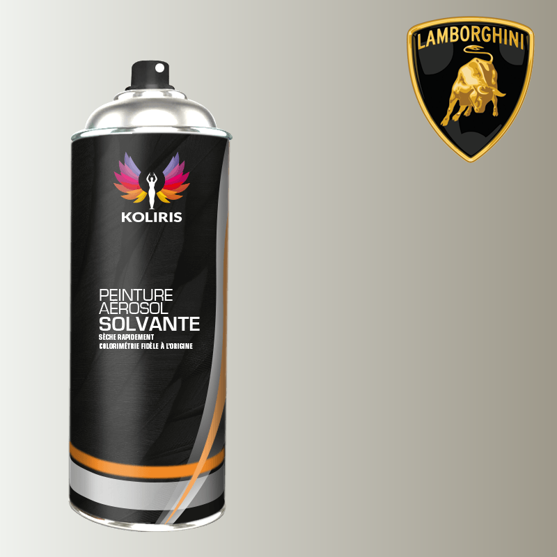 Bombe de peinture voiture solvant Lamborghini - Carenciel