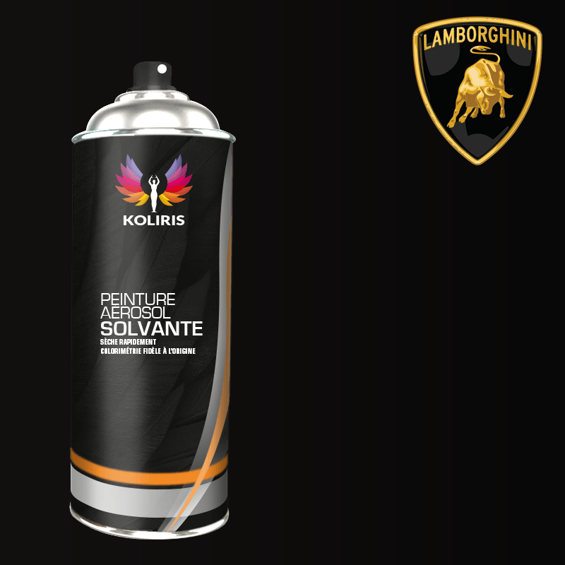 Bombe de peinture voiture solvant Lamborghini - Carenciel