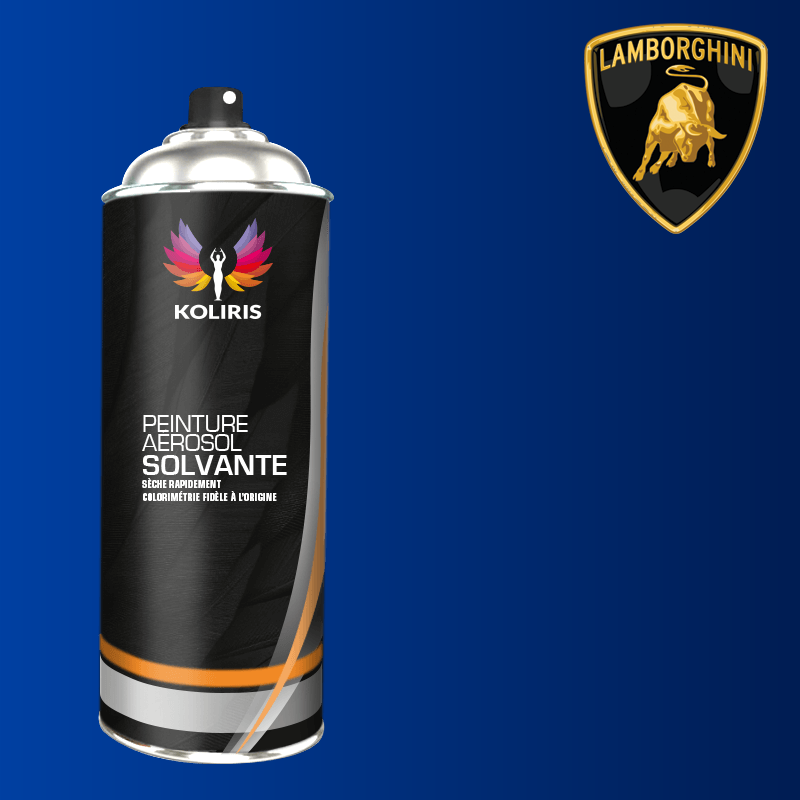 Bombe de peinture voiture solvant Lamborghini - Carenciel