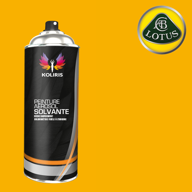 Bombe de peinture voiture solvant Lotus