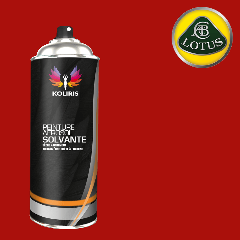 Bombe de peinture voiture solvant Lotus