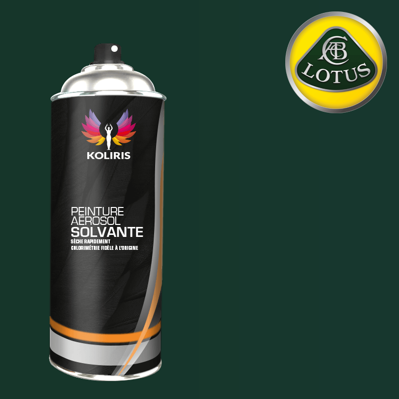 Bombe de peinture voiture solvant Lotus