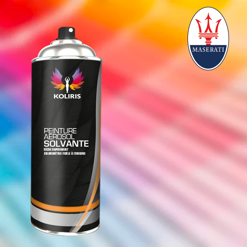 Bombe de peinture voiture solvant Maserati 400ml - Koliris
