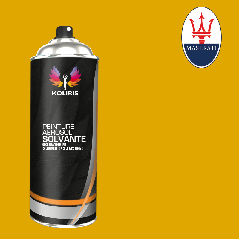 Bombe de peinture voiture solvant Maserati 400ml - Koliris