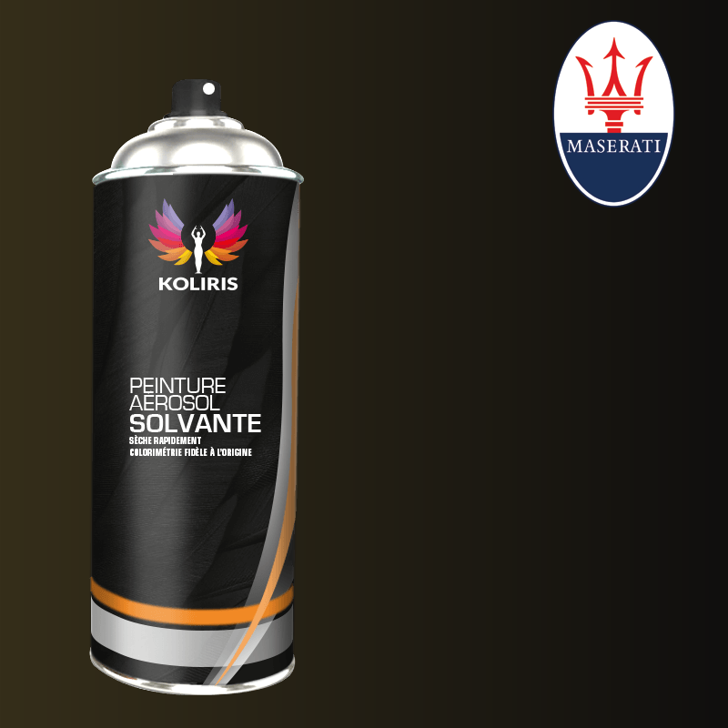 Bombe de peinture voiture solvant Maserati 400ml - Koliris