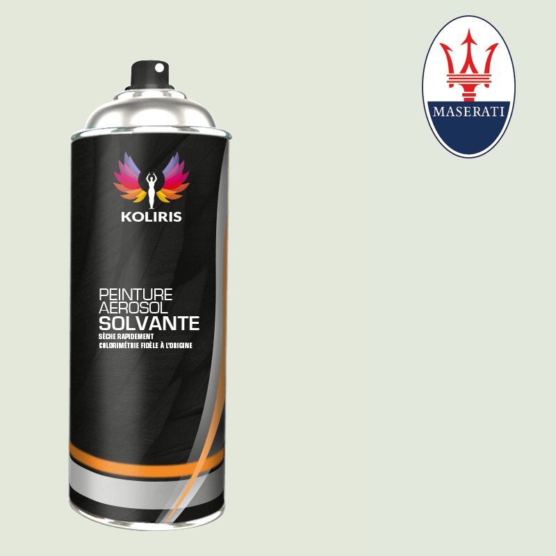 Bombe de peinture voiture solvant Maserati 400ml - Koliris
