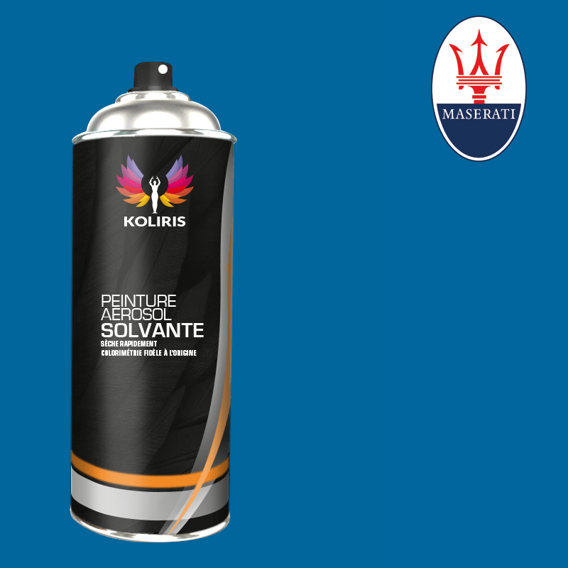 Bombe de peinture voiture solvant Maserati 400ml - Koliris