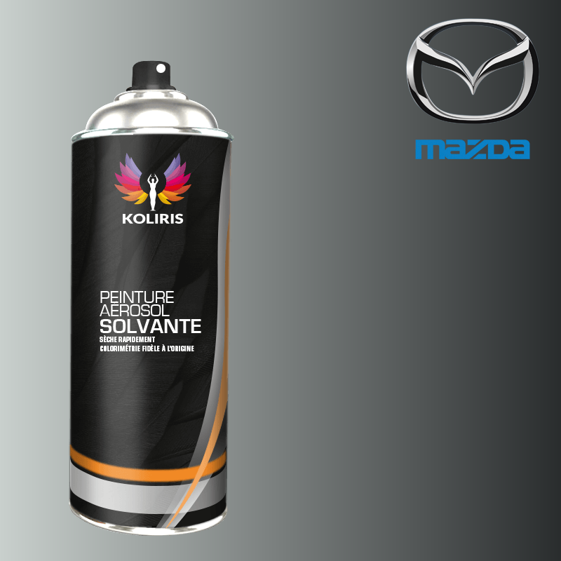 Bombe de peinture voiture solvant Mazda 400ml - Carenciel