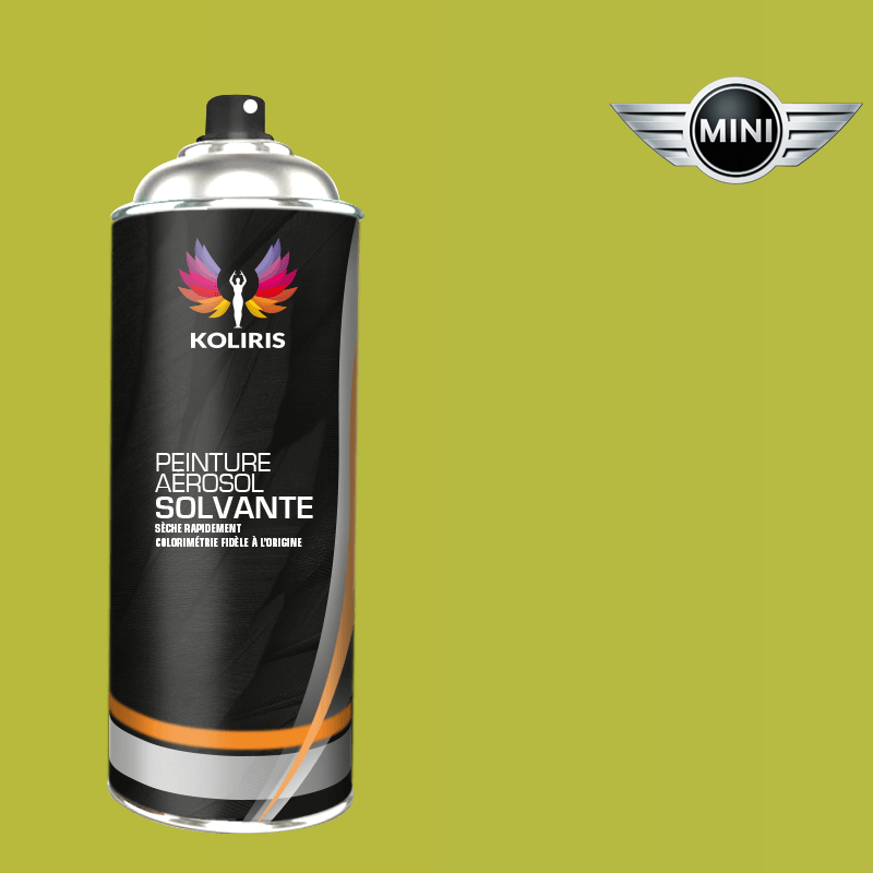 Bombe de peinture voiture solvant Mini Koliris