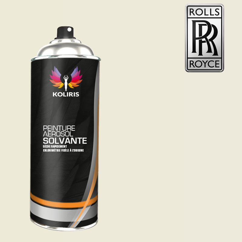 Bombe de peinture voiture solvant Rolls Royce