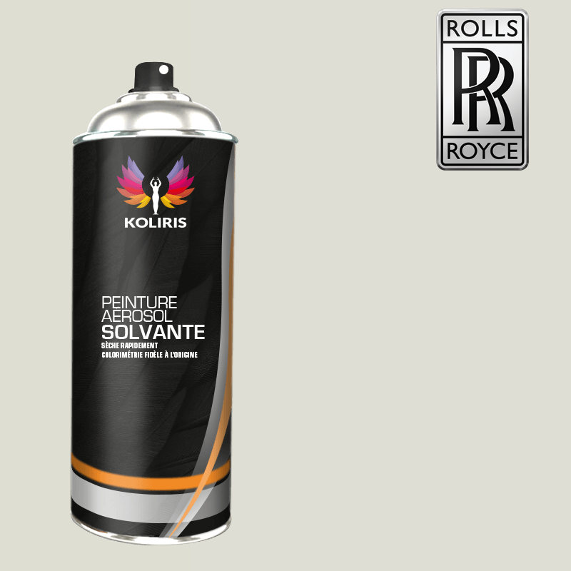 Bombe de peinture voiture solvant Rolls Royce