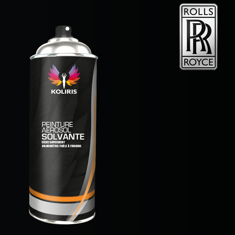 Bombe de peinture voiture solvant Rolls Royce