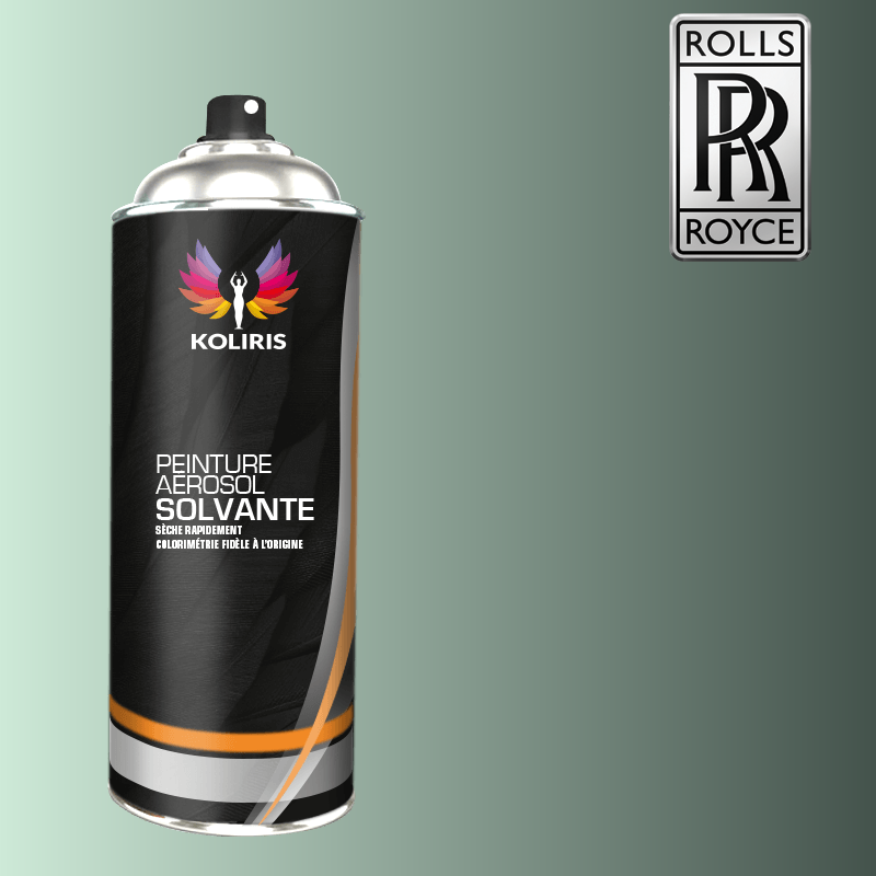 Bombe de peinture voiture solvant Rolls Royce