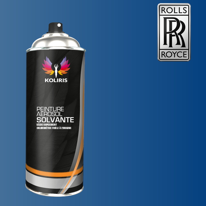 Bombe de peinture voiture solvant Rolls Royce