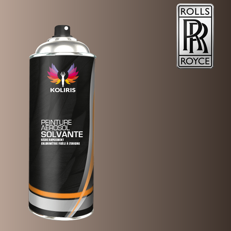 Bombe de peinture voiture solvant Rolls Royce