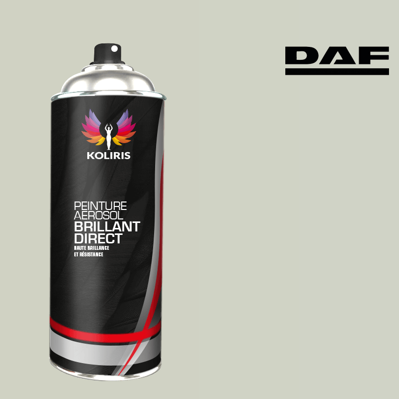 Bombe de peinture utilitaire 1K brillant Daf - Carenciel.pro