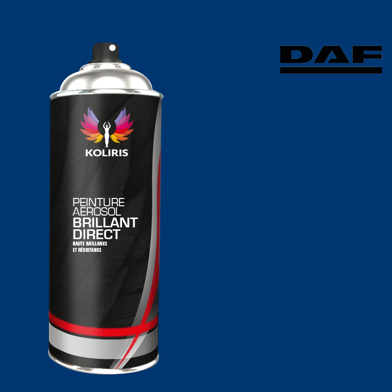 Bombe de peinture utilitaire 1K brillant Daf - Carenciel.pro