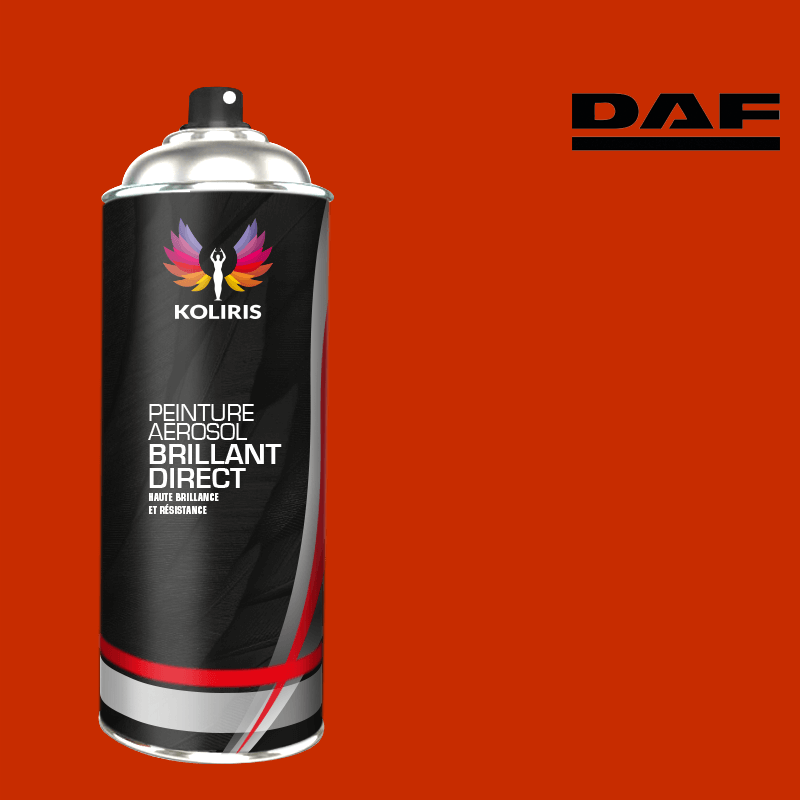 Bombe de peinture utilitaire 1K brillant Daf - Carenciel.pro