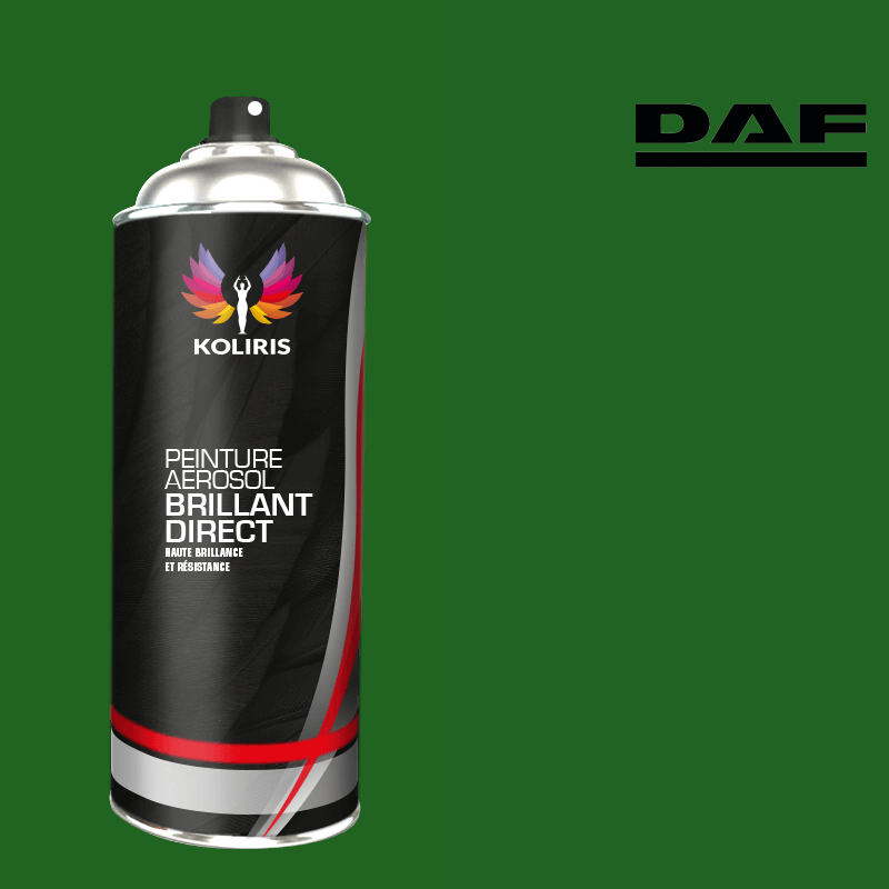 Bombe de peinture utilitaire 1K brillant Daf - Carenciel.pro