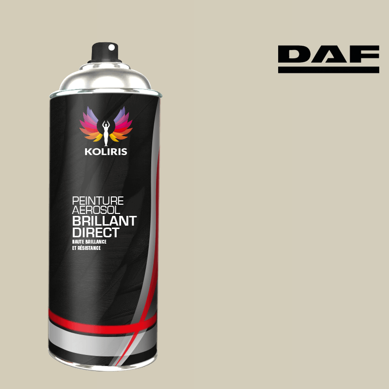 Bombe de peinture utilitaire 1K brillant Daf - Carenciel.pro