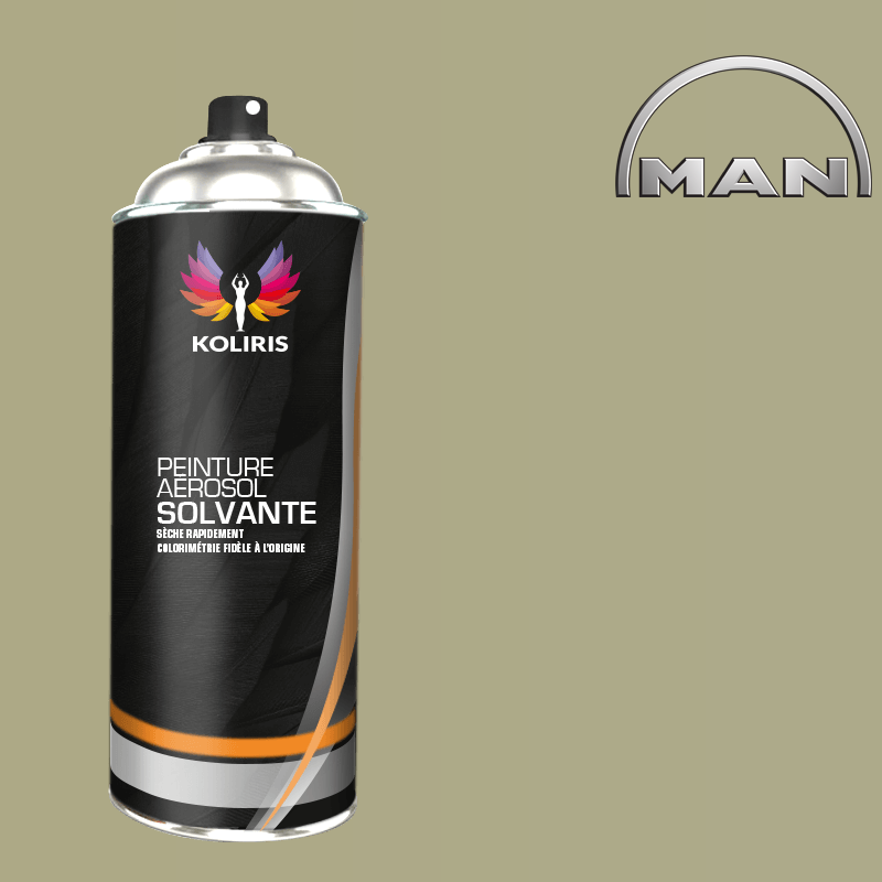 Bombe de peinture utilitaire solvant Man 400ml - Qualité professionnelle