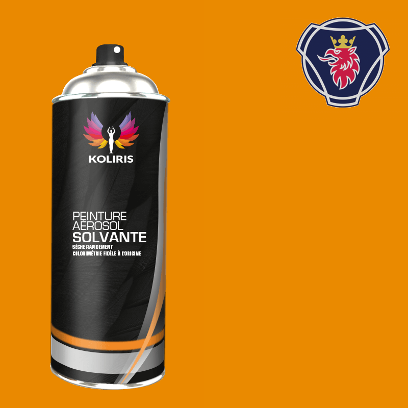Bombe de peinture utilitaire solvant Scania Vabis