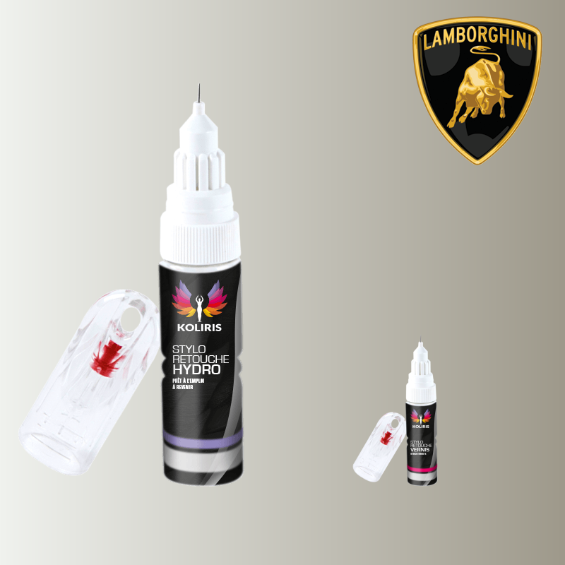 Pack 2 stylos de retouche voiture Lamborghini - Carenciel.pro