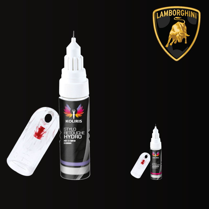 Pack 2 stylos de retouche voiture Lamborghini - Carenciel.pro