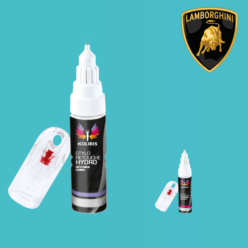 Pack 2 stylos de retouche voiture Lamborghini - Carenciel.pro