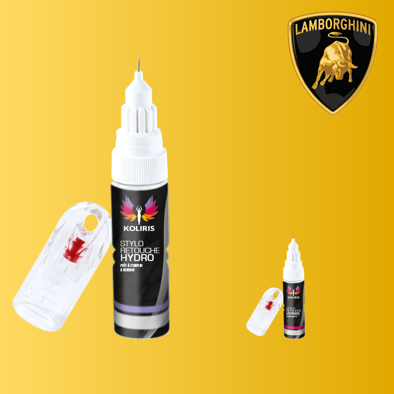 Pack 2 stylos de retouche voiture Lamborghini - Carenciel.pro