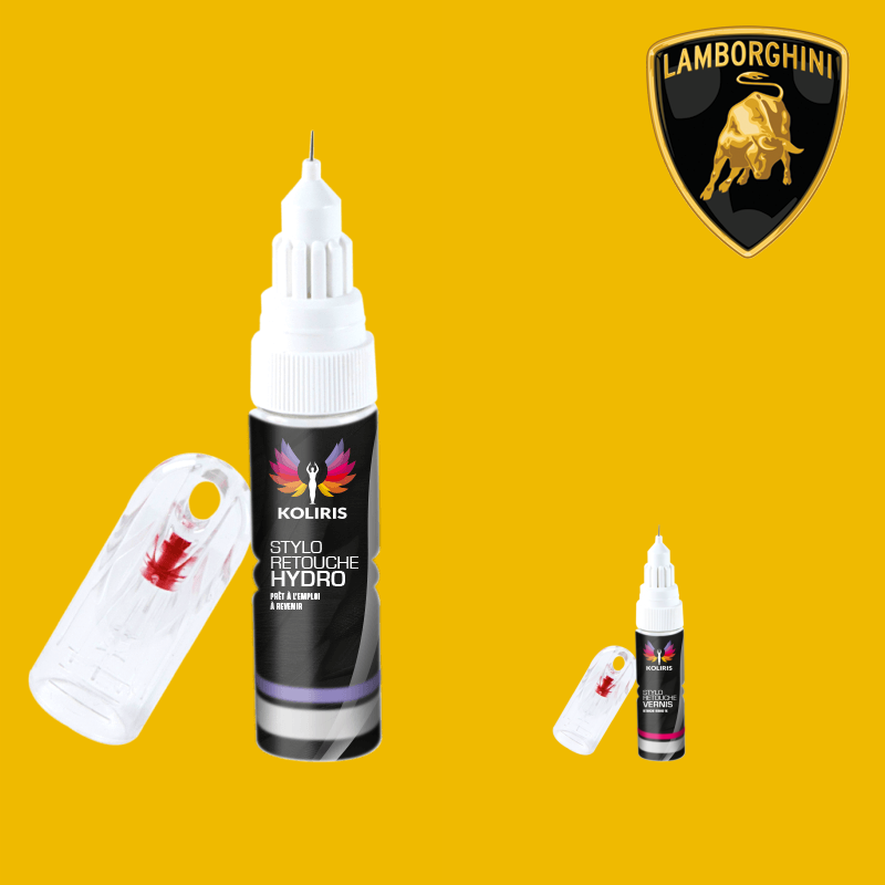 Pack 2 stylos de retouche voiture Lamborghini - Carenciel.pro