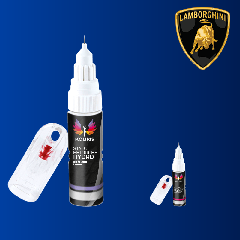 Pack 2 stylos de retouche voiture Lamborghini - Carenciel.pro